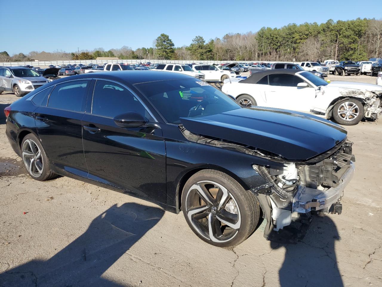2022 HONDA ACCORD SPORT VIN:1HGCV1F31NA031556