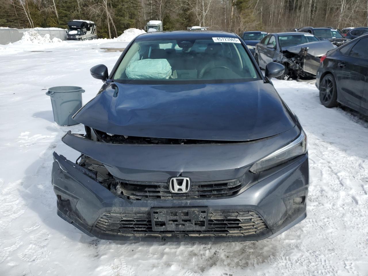2022 HONDA CIVIC TOURING VIN:2HGFE1F90NH002701