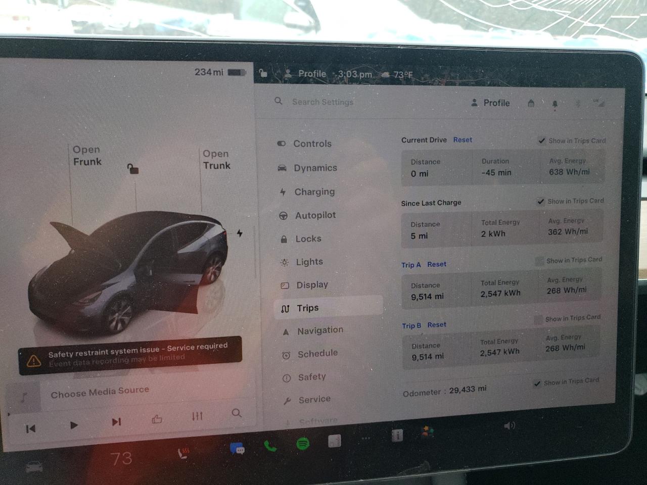 2023 TESLA MODEL Y  VIN:7SAYGDEE3PF617109