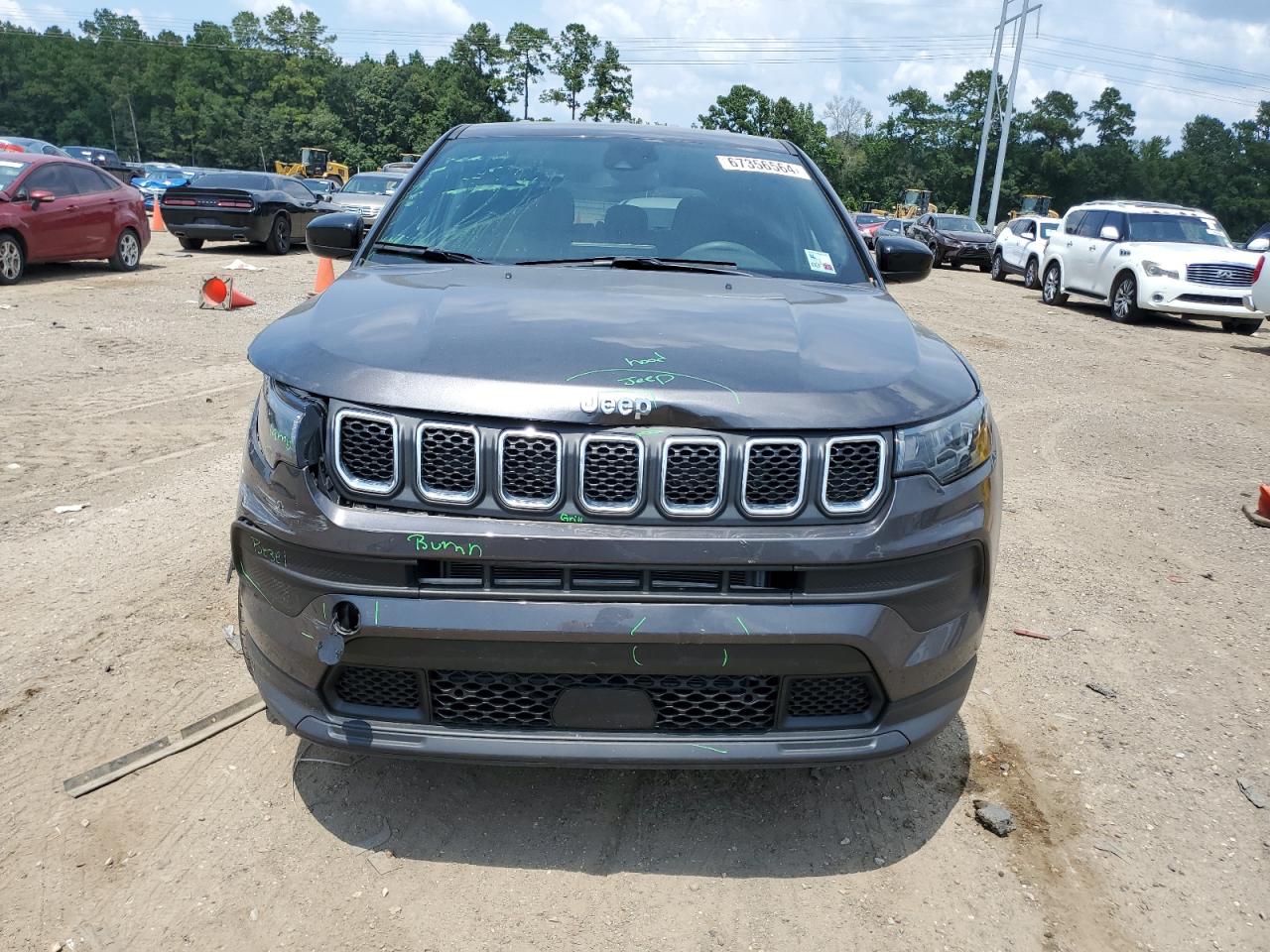 2024 JEEP COMPASS SPORT VIN:3C4NJDAN5RT580642