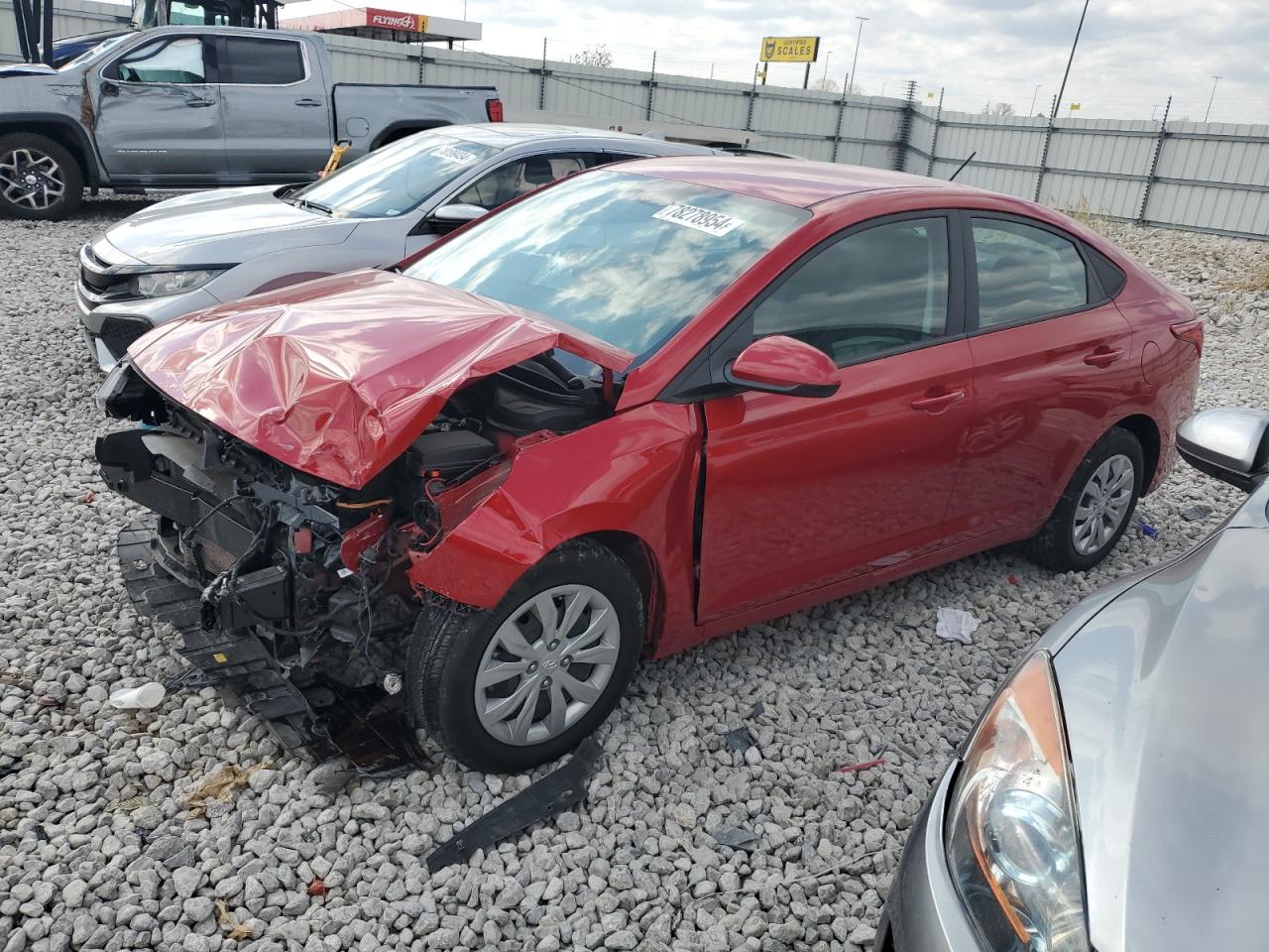 2022 HYUNDAI ACCENT SE VIN:3KPC24A64NE178669