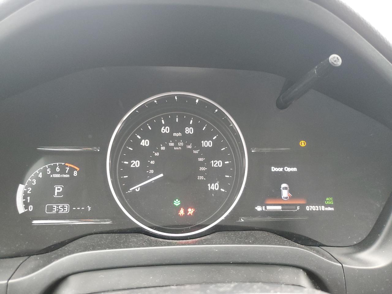 2022 HONDA HR-V EX VIN:3CZRU6H58NM747889