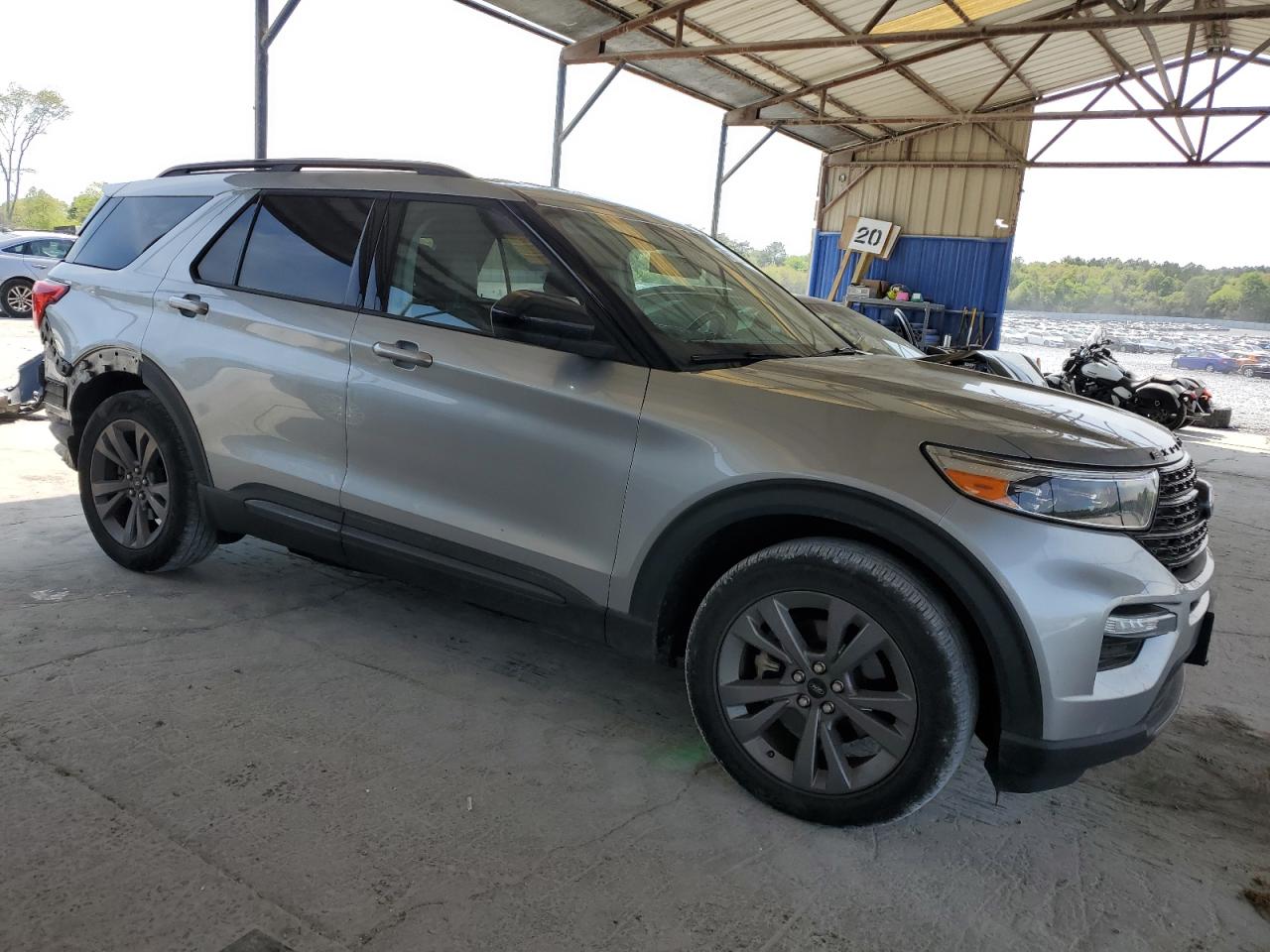 2022 FORD EXPLORER XLT VIN:1FMSK7DH5NGB38008