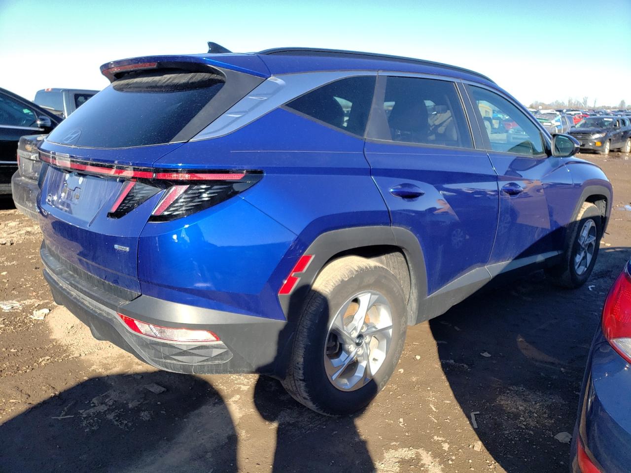 2022 HYUNDAI TUCSON SEL VIN:5NMJBCAE1NH139250