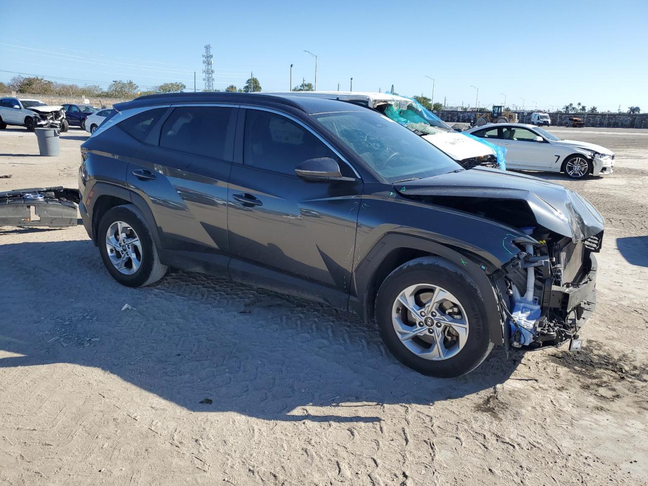 2022 HYUNDAI TUCSON SEL VIN:5NMJB3AE3NH148533