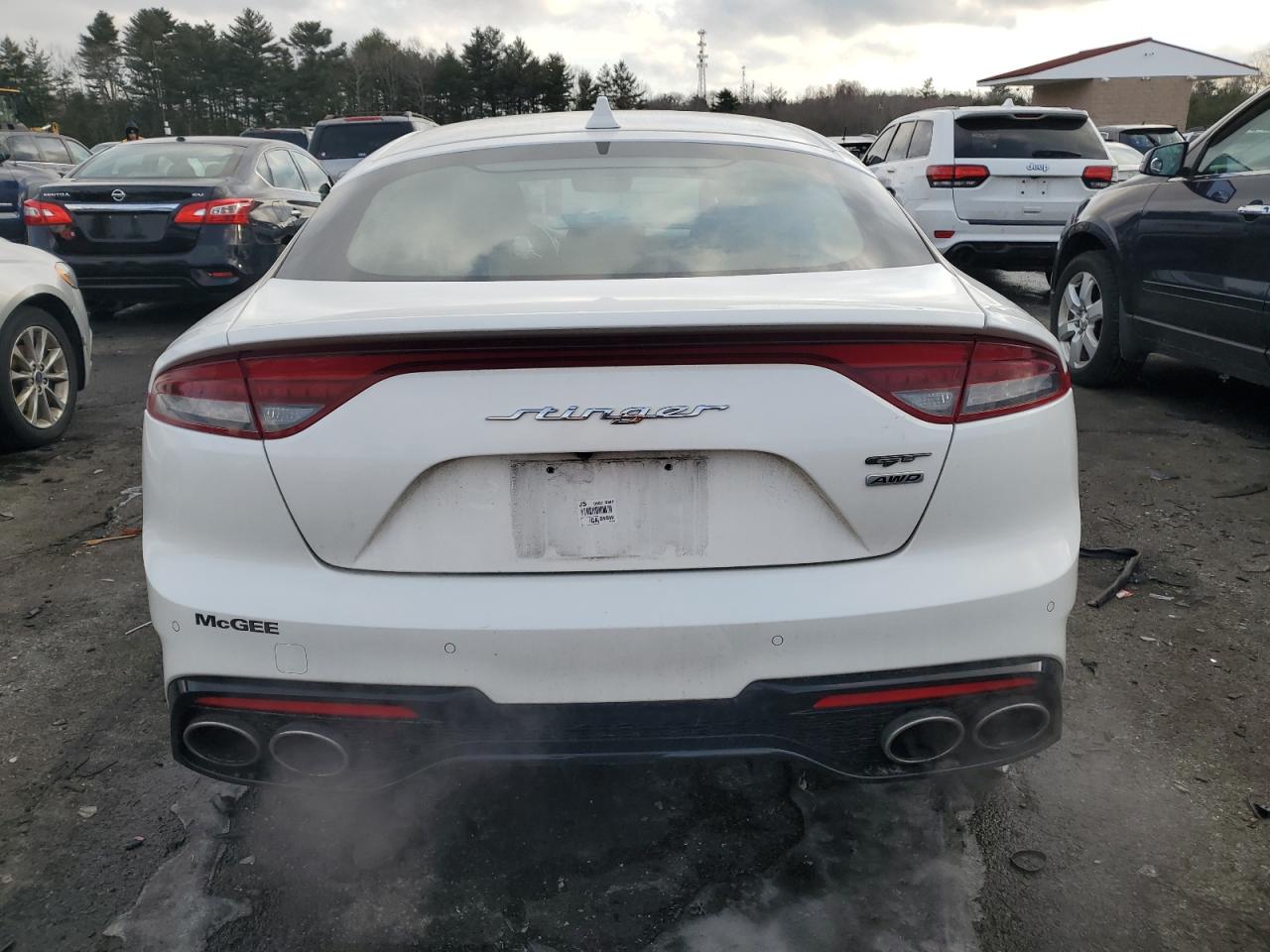 2022 KIA STINGER GT2 VIN:KNAE55LC8N6108281