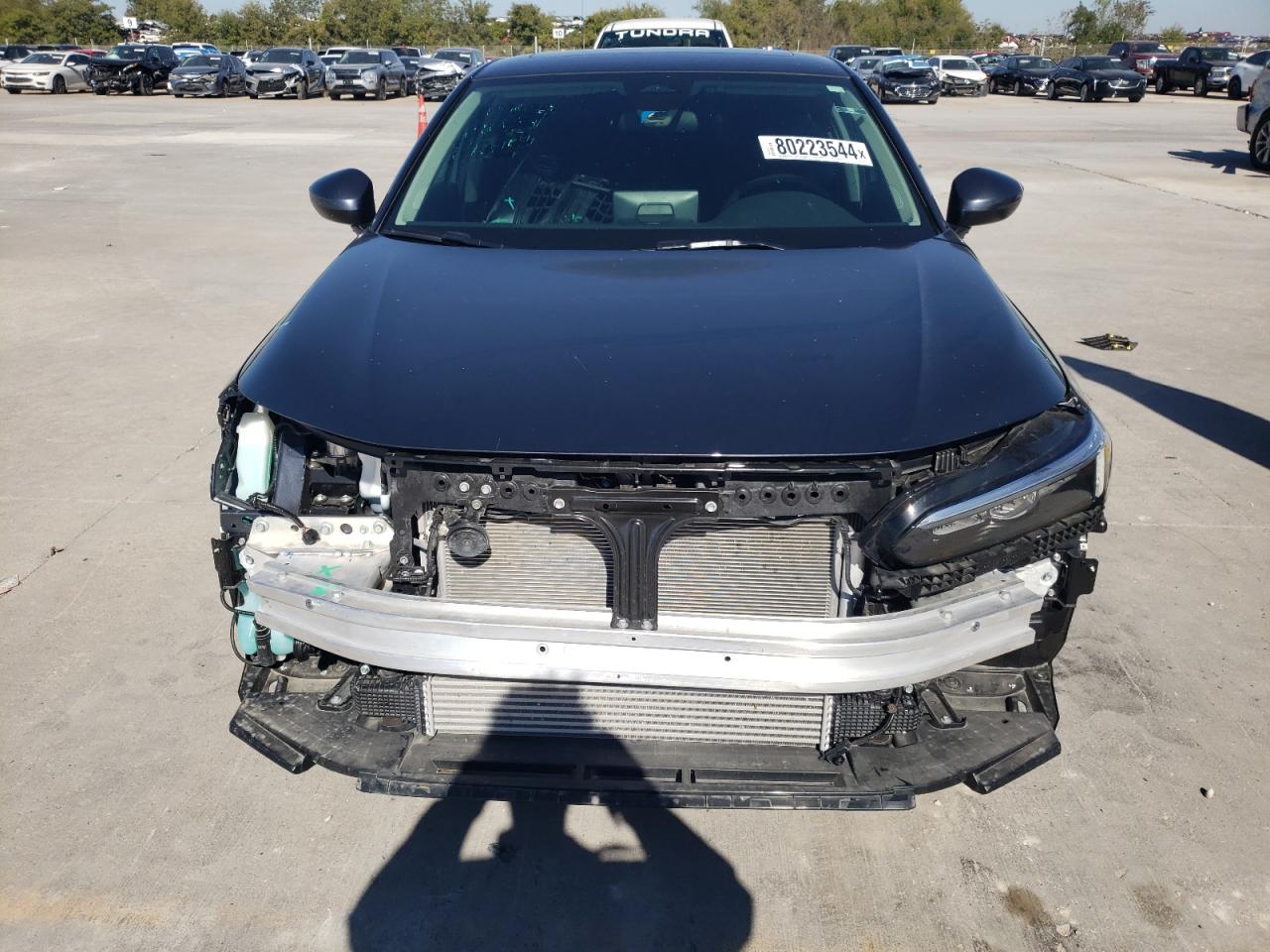 2022 HONDA CIVIC EX VIN:JHMFE1F72NX008281