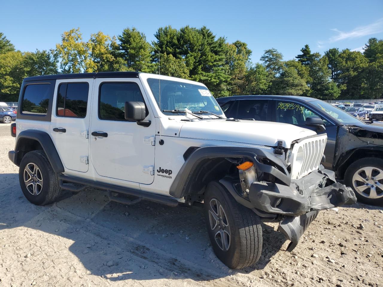 2022 JEEP WRANGLER UNLIMITED SPORT VIN:1C4HJXDG9NW132131