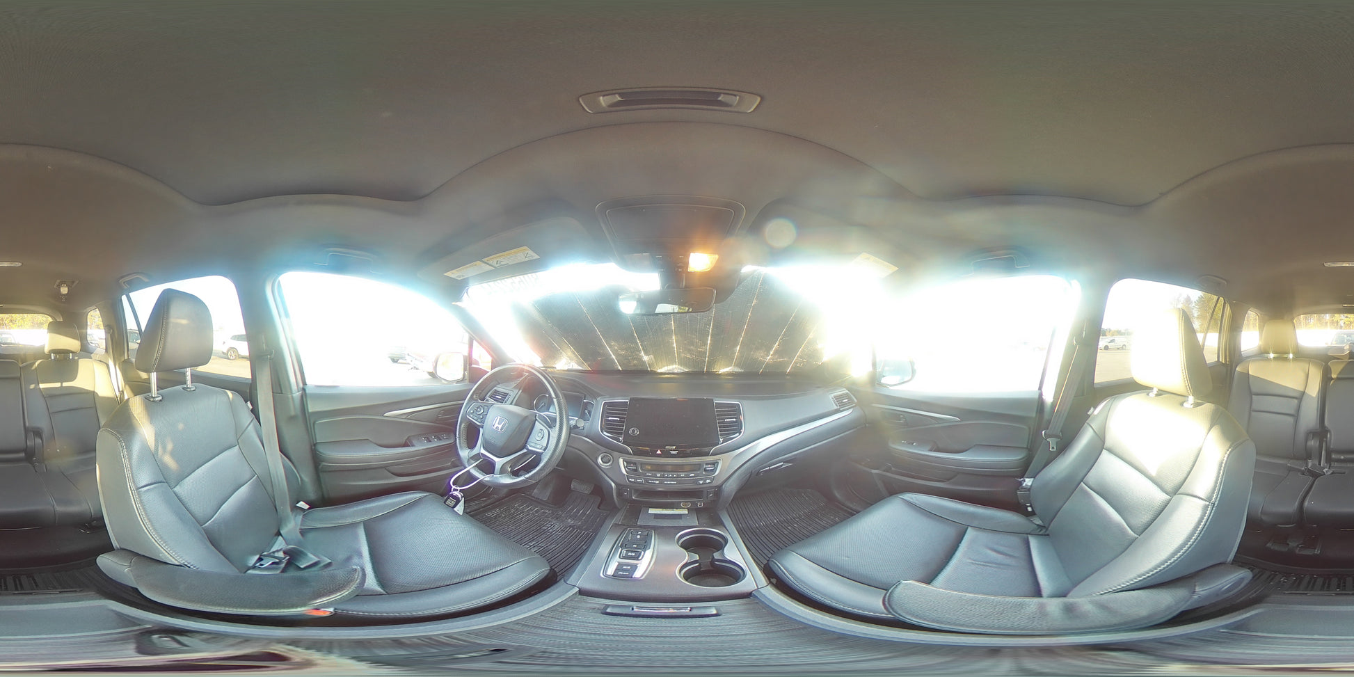 2022 HONDA PASSPORT EXL VIN:5FNYF8H57NB001140