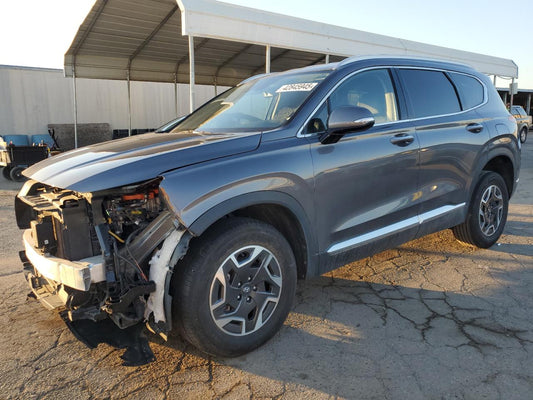 2022 HYUNDAI SANTA FE BLUE VIN:KM8S2DA19NU058959