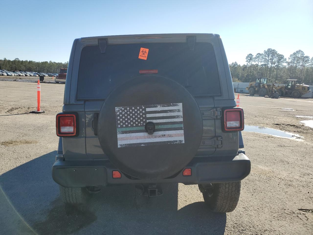 2022 JEEP WRANGLER UNLIMITED SAHARA VIN:1C4HJXEG2NW115847