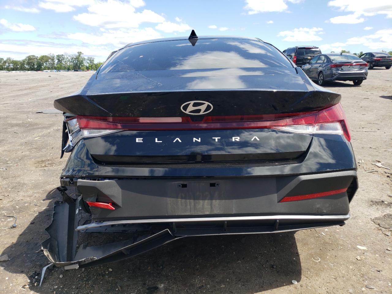 2024 HYUNDAI ELANTRA SEL VIN:KMHLM4DG1RU734731