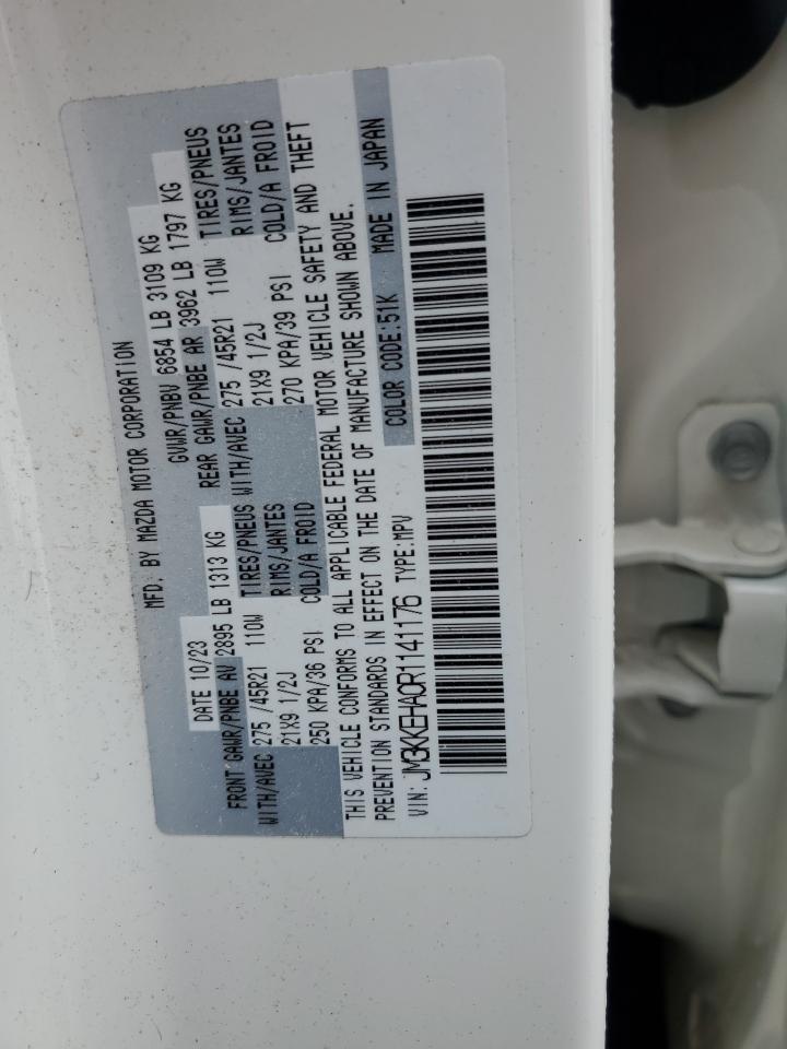 2024 MAZDA CX-90 PREMIUM PLUS VIN:JM3KKEHA0R1141176