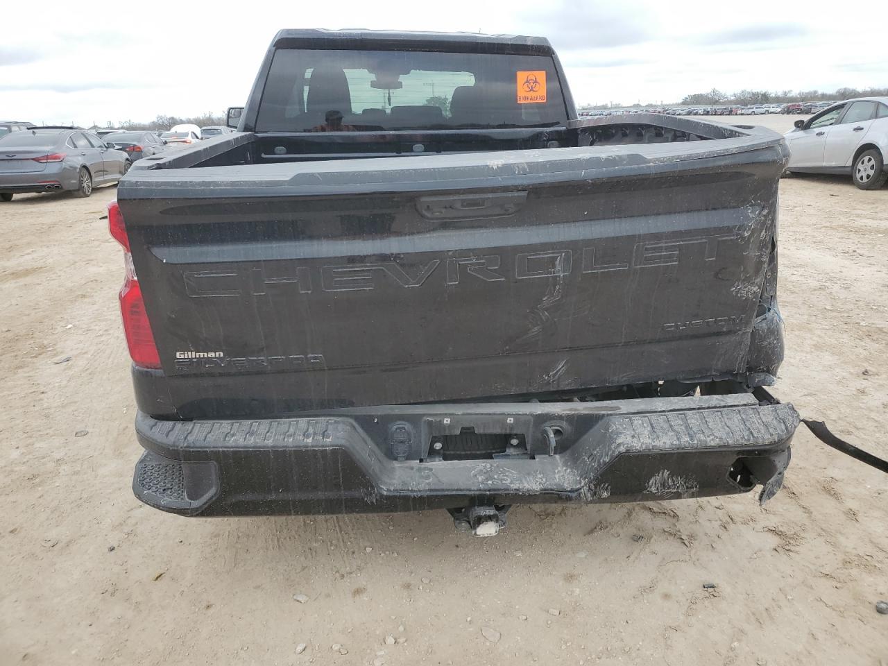 2023 CHEVROLET SILVERADO C1500 CUSTOM VIN:1GCPABEK3PZ127221