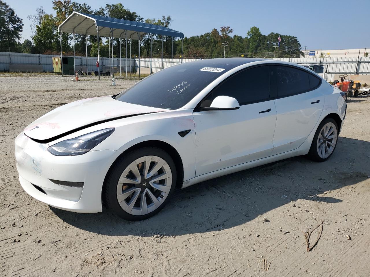 2023 TESLA MODEL 3  VIN:5YJ3E1EA5PF591735