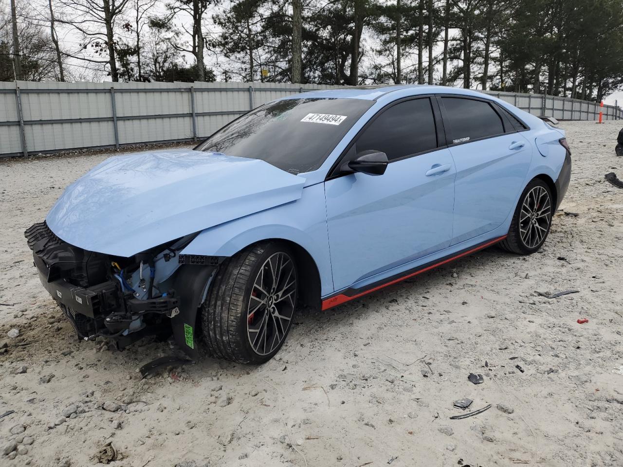 2022 HYUNDAI ELANTRA N  VIN:KMHLW4AK0NU004922