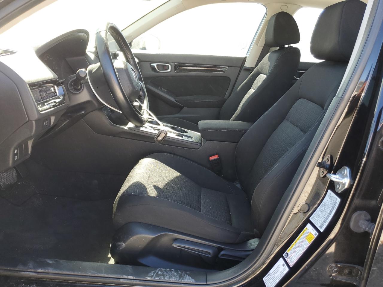 2022 HONDA CIVIC EX VIN:2HGFE1F79NH317625