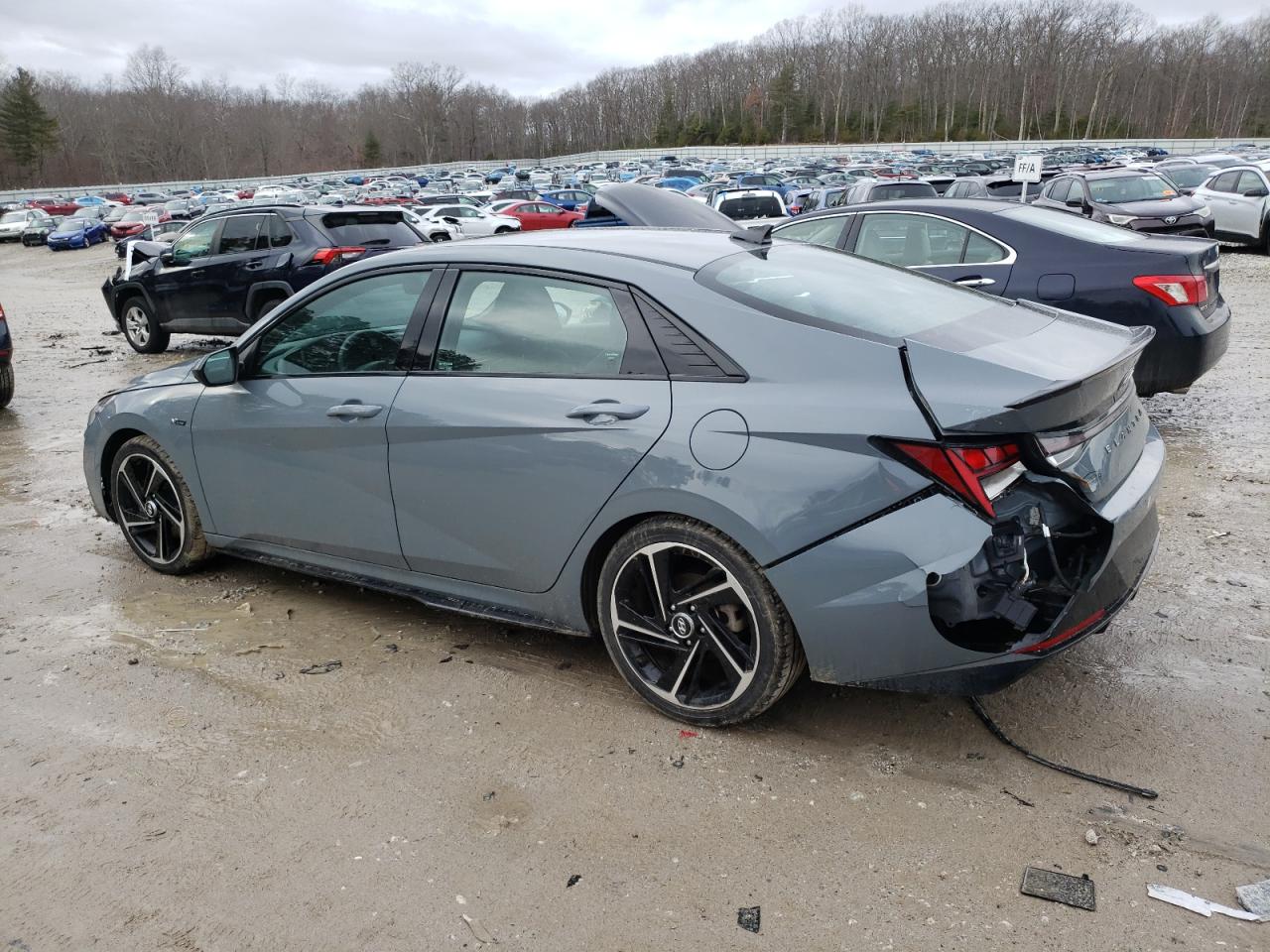 2022 HYUNDAI ELANTRA N LINE VIN:KMHLR4AF4NU235591