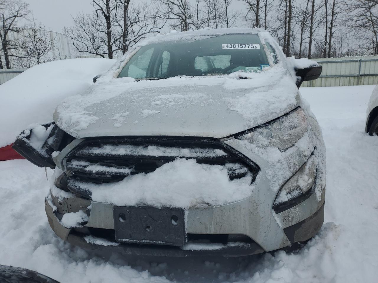 2022 FORD ECOSPORT S VIN:MAJ6S3FL6NC464090