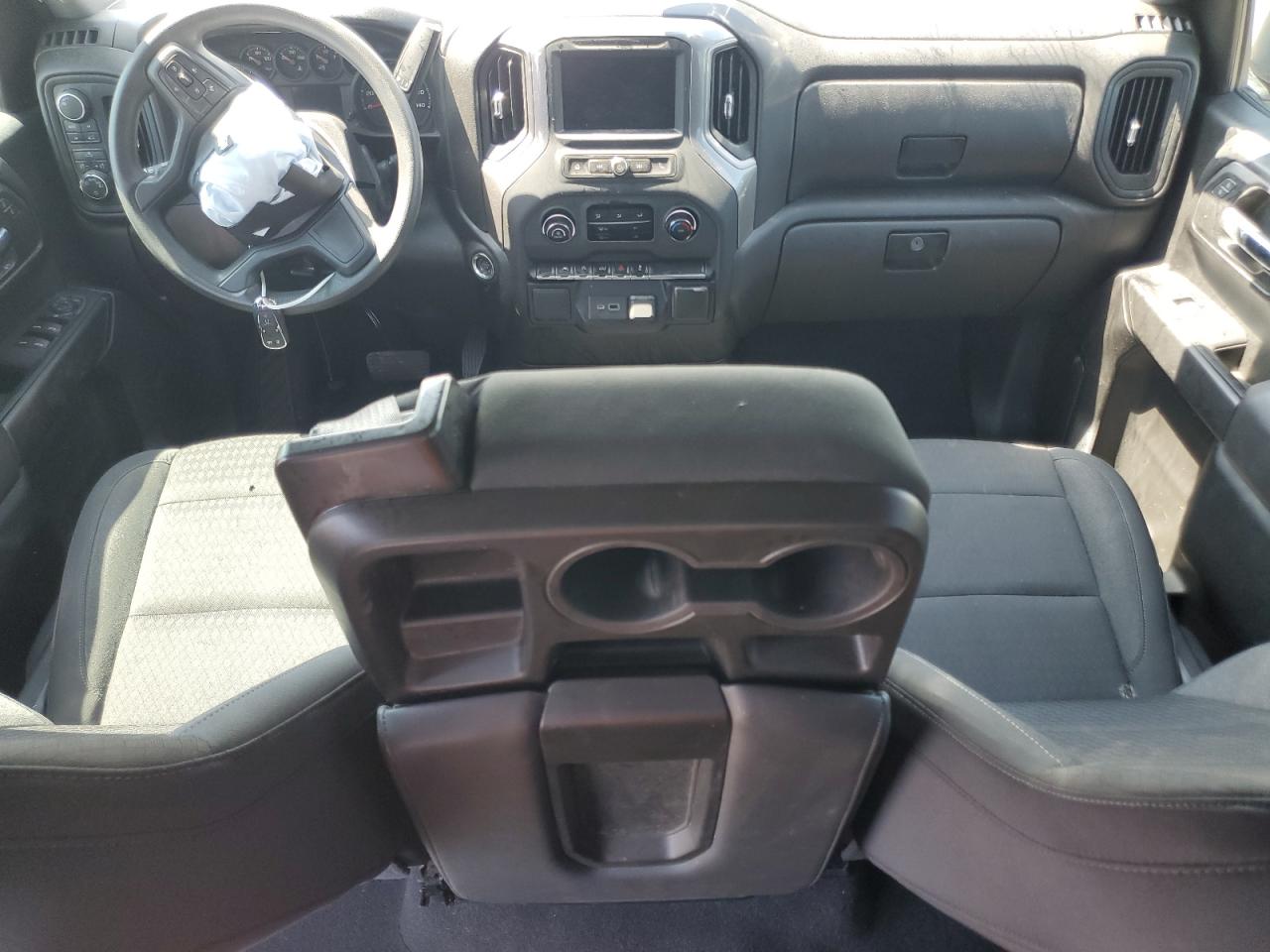 2022 CHEVROLET SILVERADO K1500 CUSTOM VIN:1GCPDBEK4NZ522349