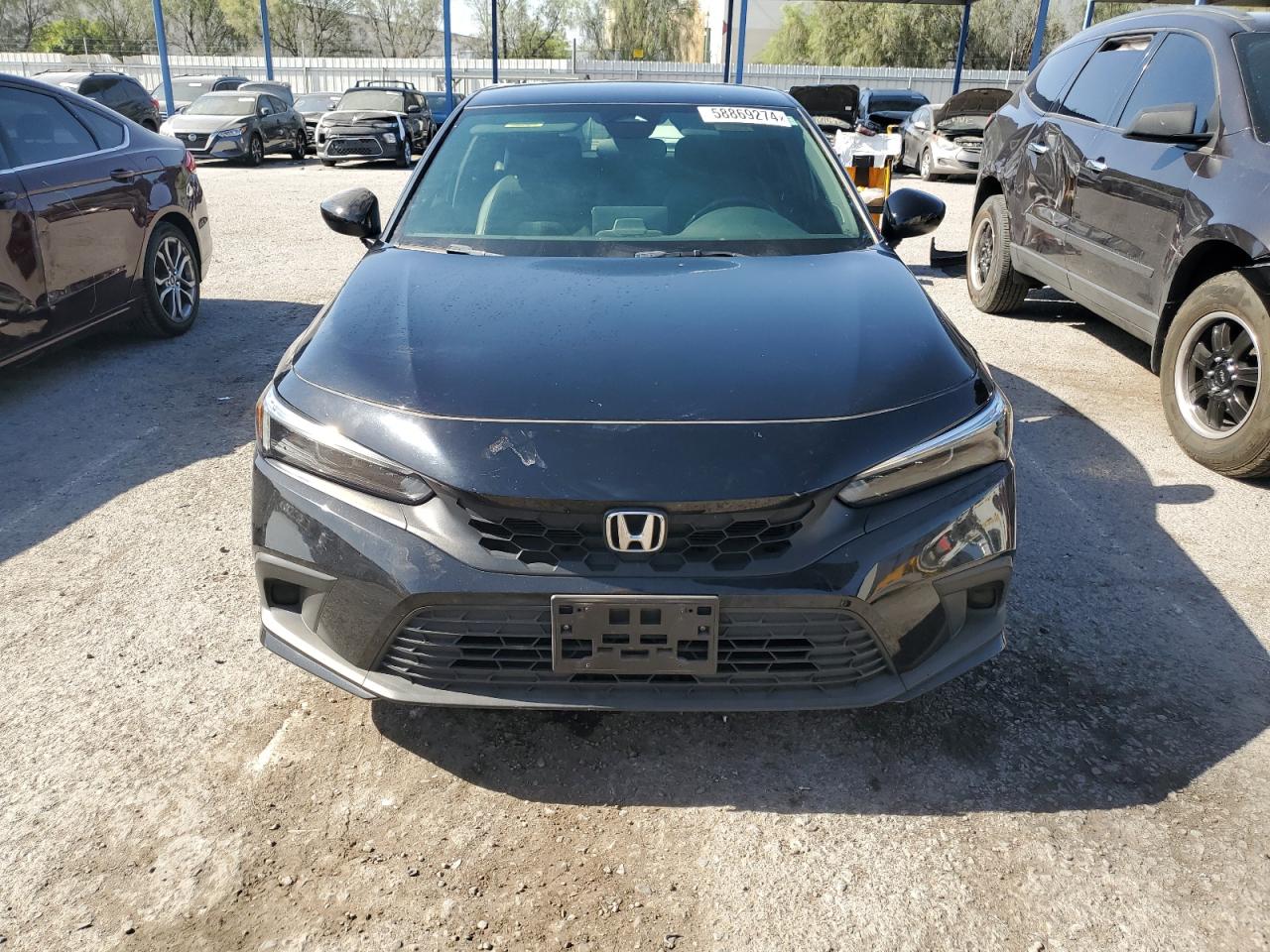 2022 HONDA CIVIC SPORT VIN:19XFL2H86NE005175