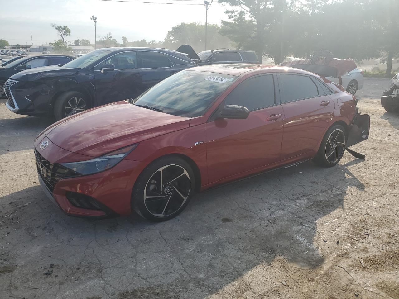 2022 HYUNDAI ELANTRA N LINE VIN:KMHLR4AF3NU237123