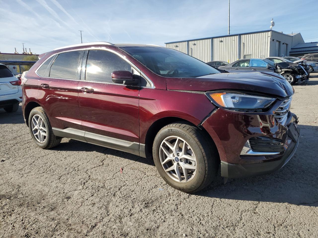 2022 FORD EDGE SEL VIN:2FMPK4J9XNBB09354