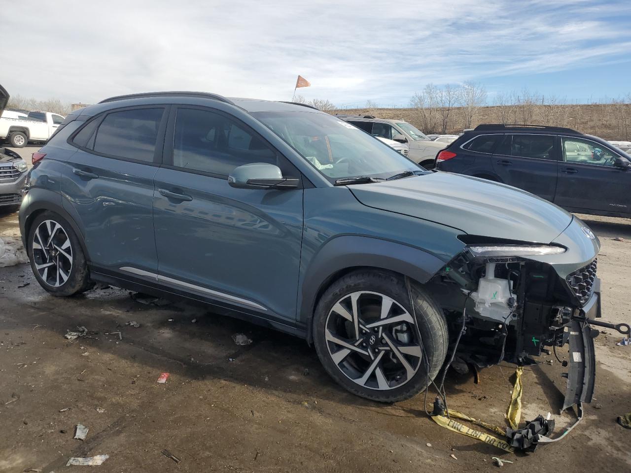 2022 HYUNDAI KONA LIMITED VIN:KM8K5CA31NU901359