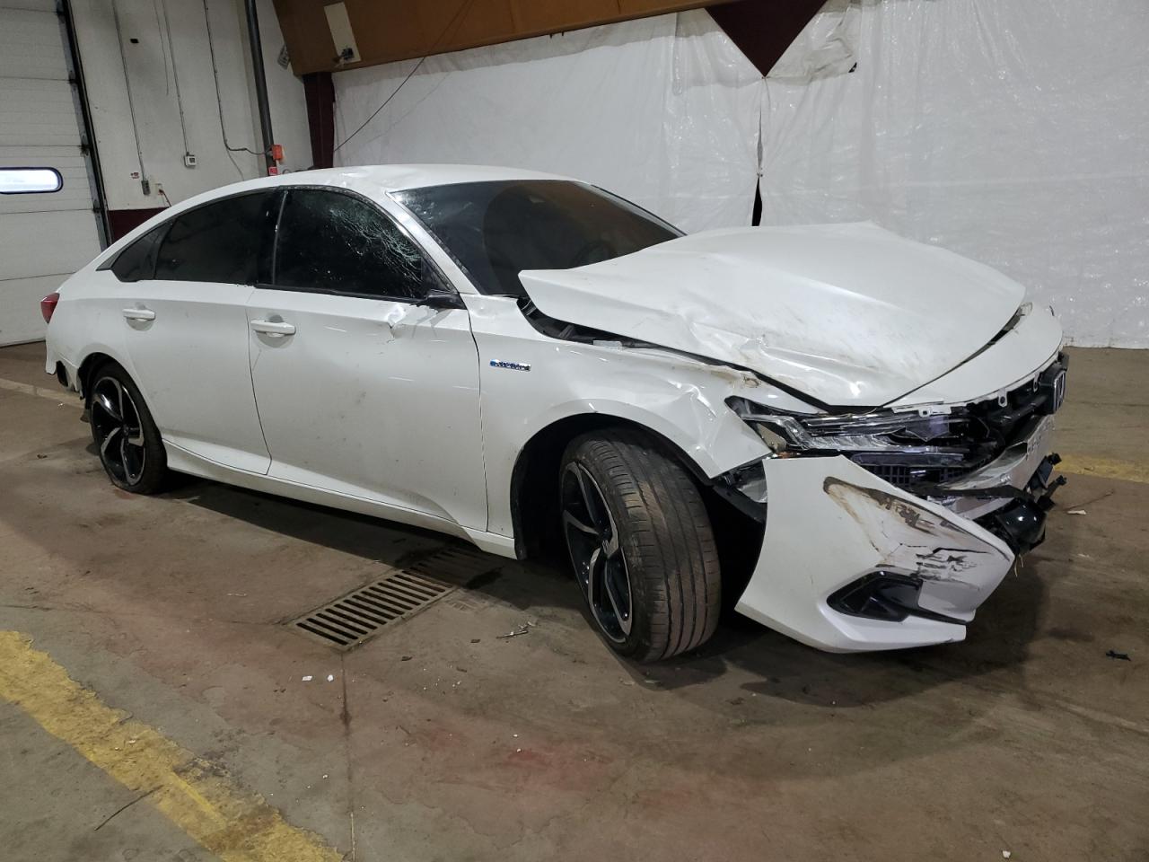 2022 HONDA ACCORD HYBRID SPORT VIN:1HGCV3F28NA041259