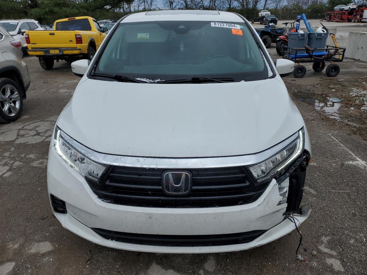 2022 HONDA ODYSSEY TOURING VIN:5FNRL6H89NB039089