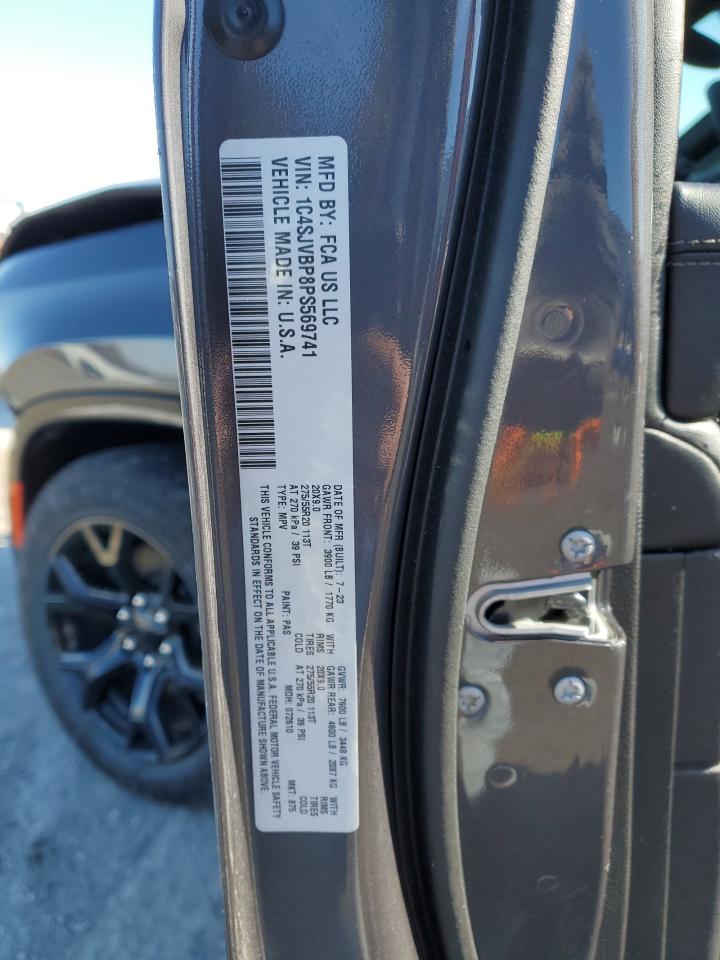2023 JEEP WAGONEER SERIES II VIN:1C4SJVBP8PS569741