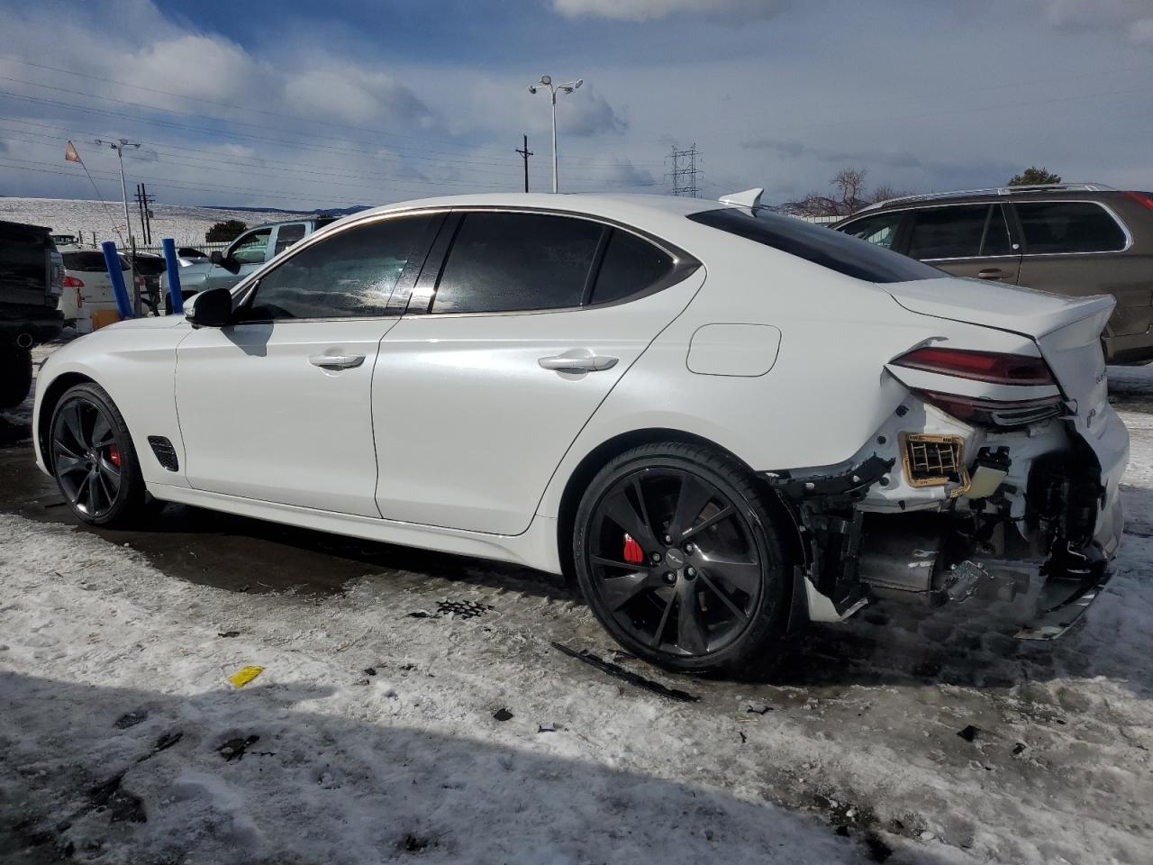 2022 GENESIS G70 BASE VIN:KMTG54TE0NU092761