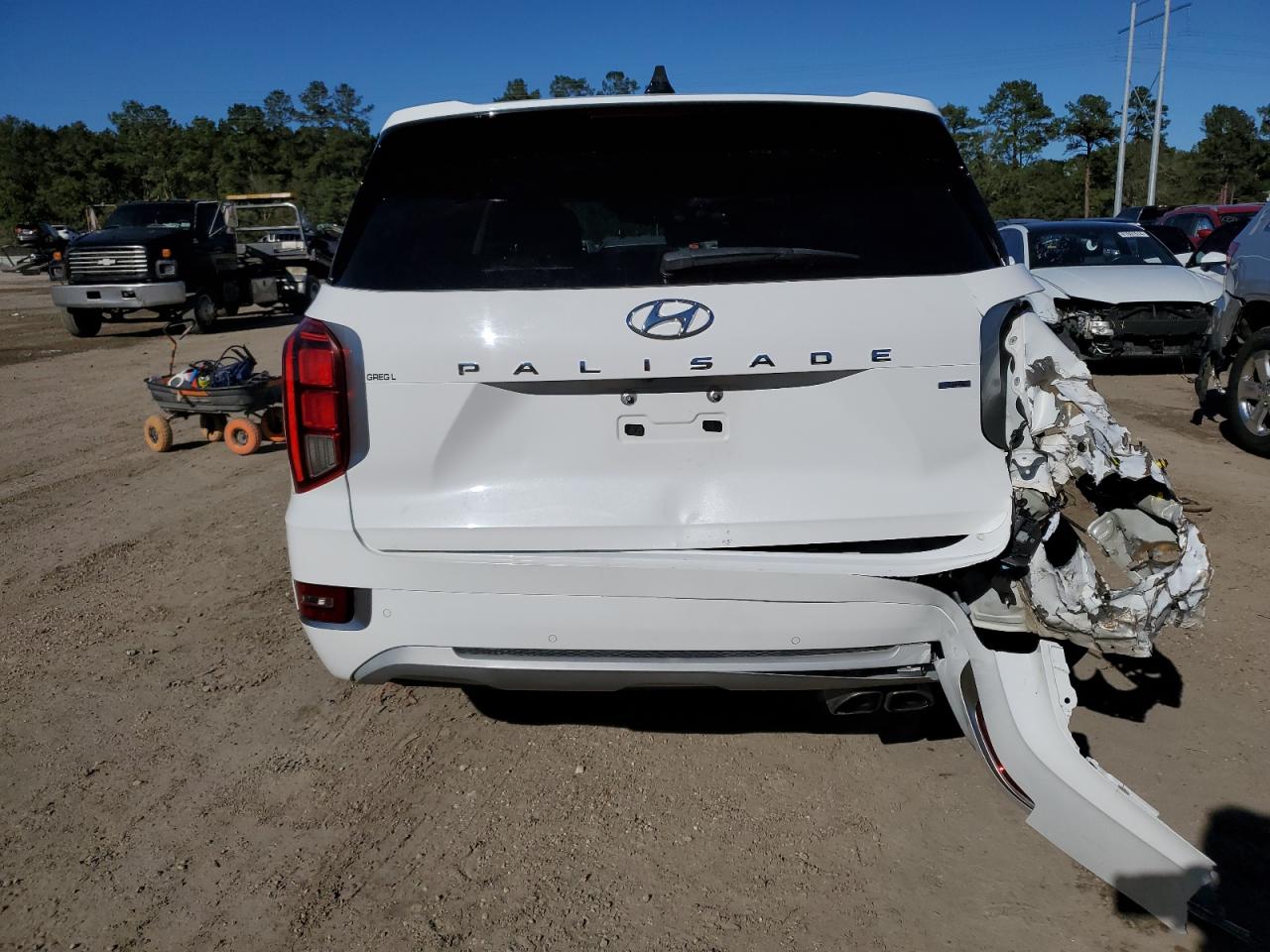 2022 HYUNDAI PALISADE LIMITED VIN:KM8R5DHE1NU466676