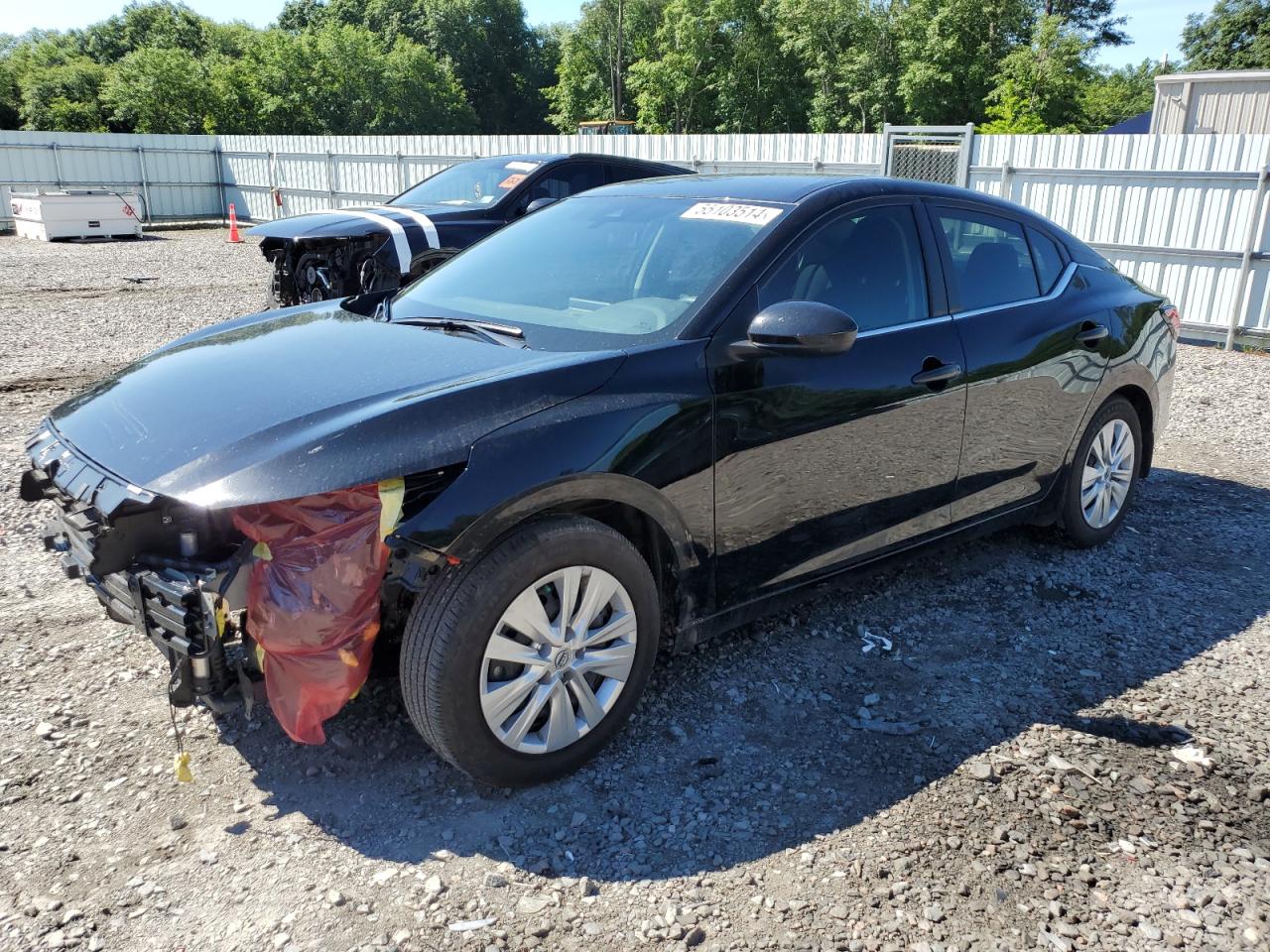 2024 NISSAN SENTRA S VIN:3N1AB8BV1RY224602