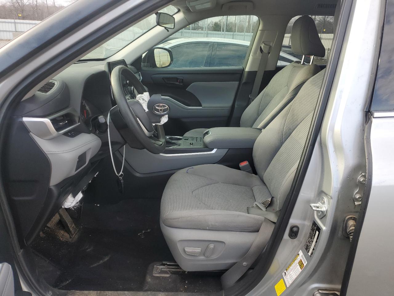 2022 TOYOTA HIGHLANDER L VIN:5TDCZRAHXNS106665