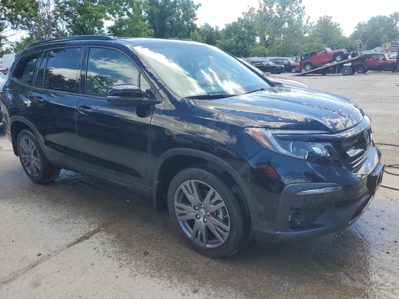 2022 HONDA PILOT SPORT VIN:5FNYF6H33NB073570