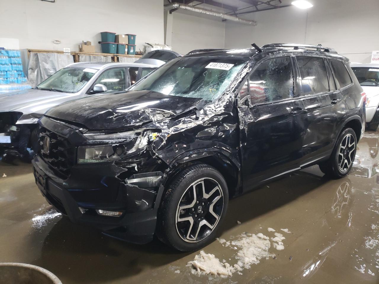 2022 HONDA PASSPORT ELITE VIN:5FNYF8H08NB018128