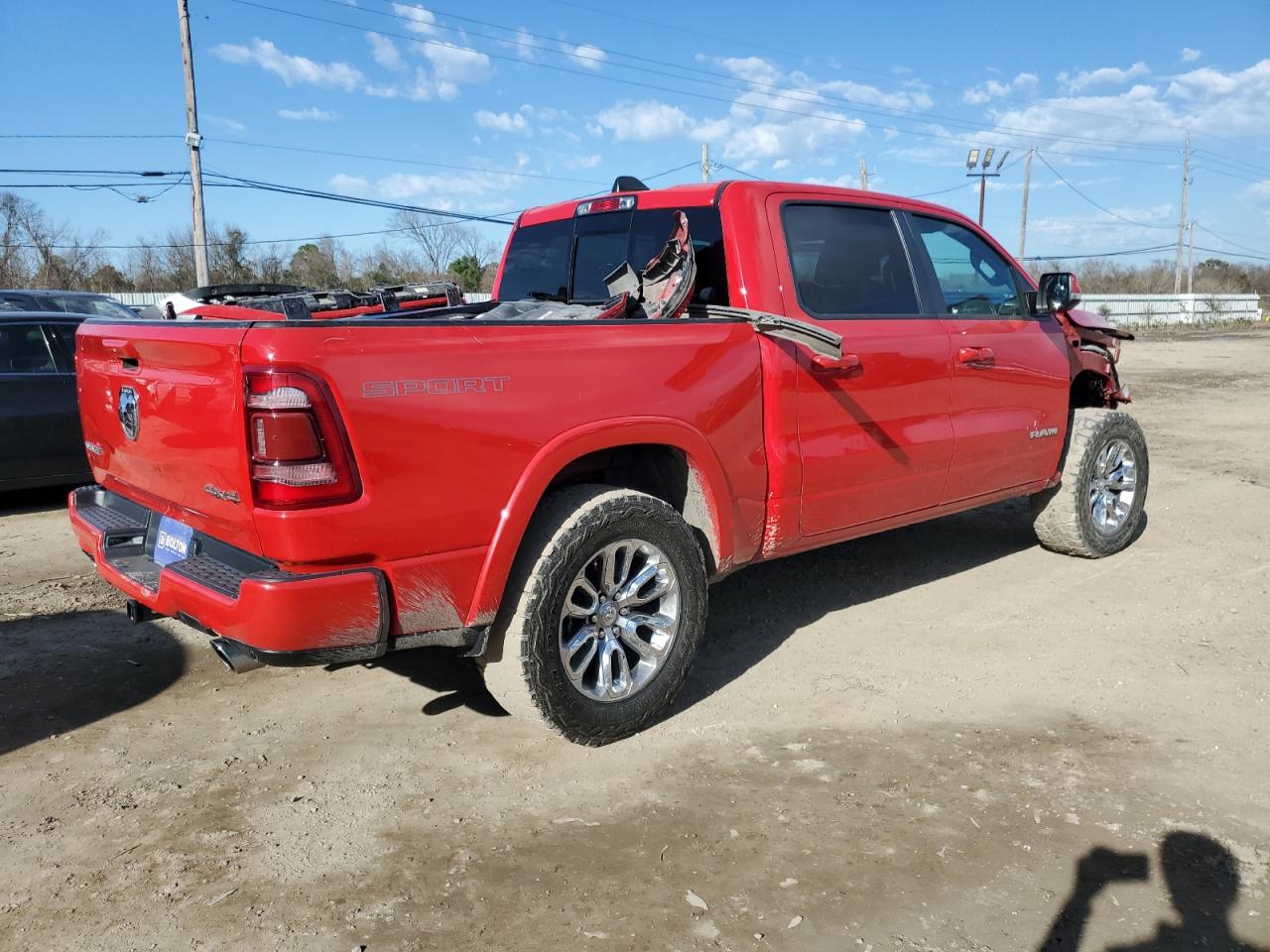 2022 RAM 1500 LARAMIE VIN:1C6SRFJT8NN343974