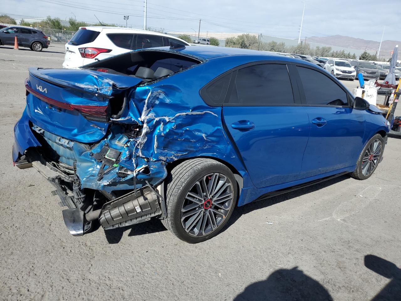 2022 KIA FORTE GT VIN:3KPF44AC9NE493027