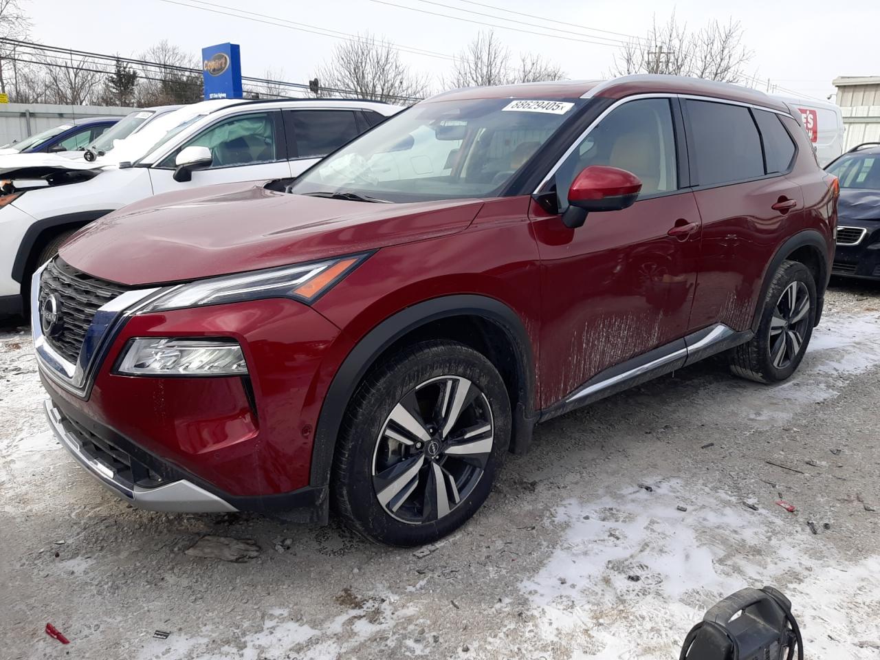 2022 NISSAN ROGUE PLATINUM VIN:JN8BT3DD0NW273981