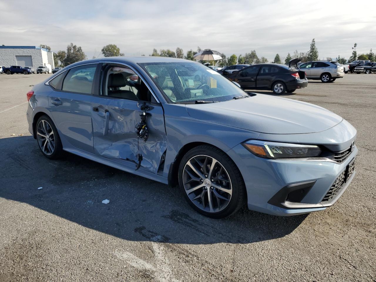 2022 HONDA CIVIC TOURING VIN:2HGFE1F97NH325661