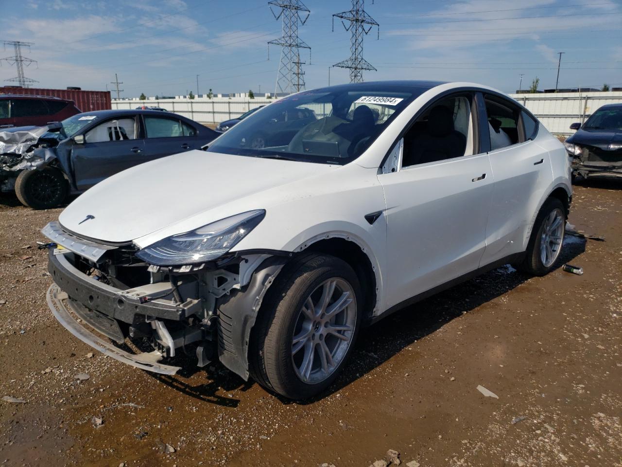2023 TESLA MODEL Y  VIN:7SAYGDEE4PA079484