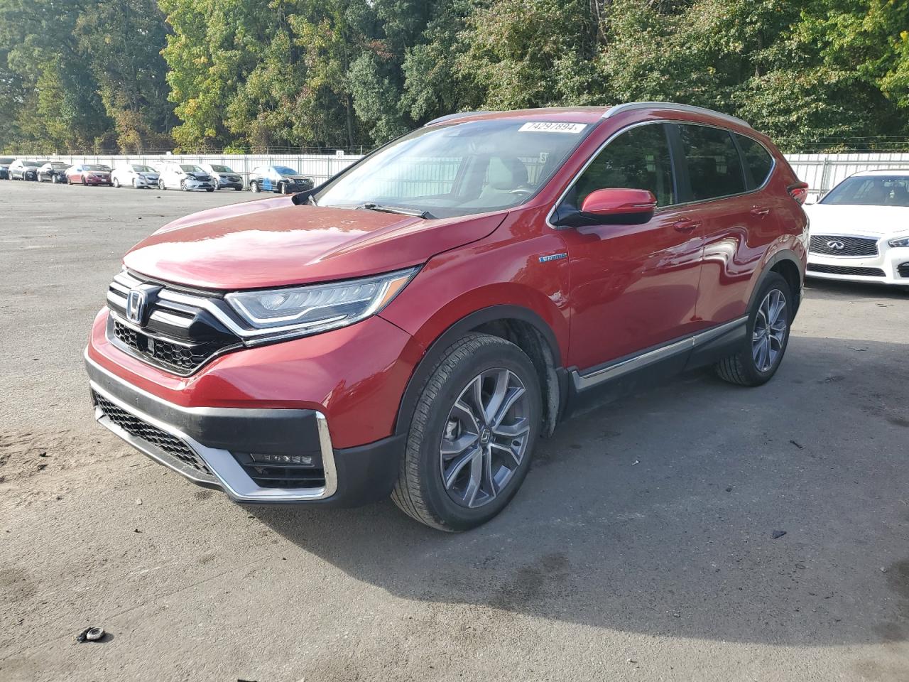 2022 HONDA CR-V TOURING VIN:5J6RT6H90NL017062