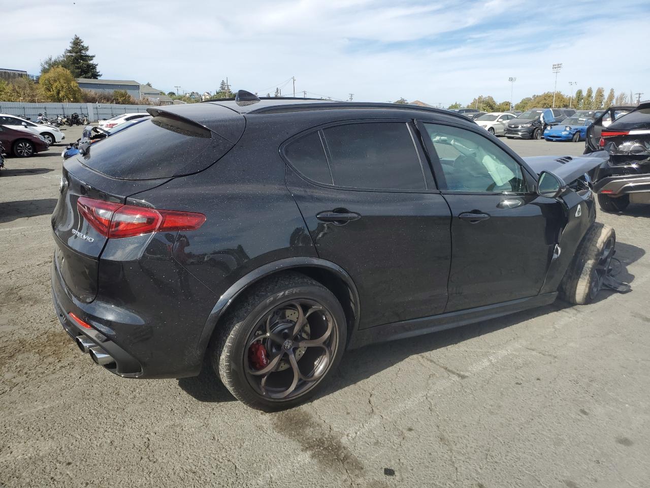 2022 ALFA ROMEO STELVIO QUADRIFOGLIO VIN:ZASPAKEV3N7D46013