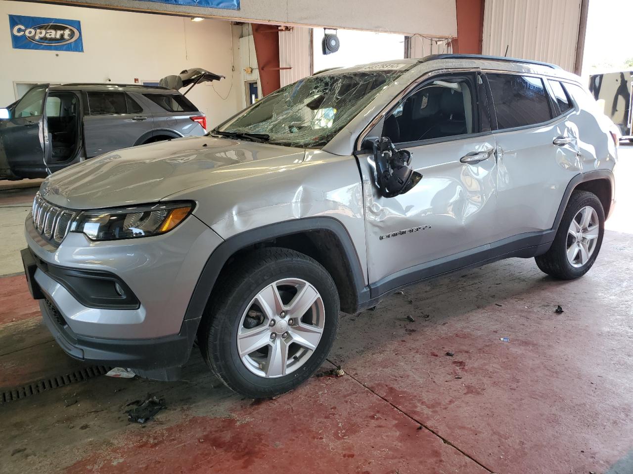 2022 JEEP COMPASS LATITUDE VIN:3C4NJDBB7NT216320