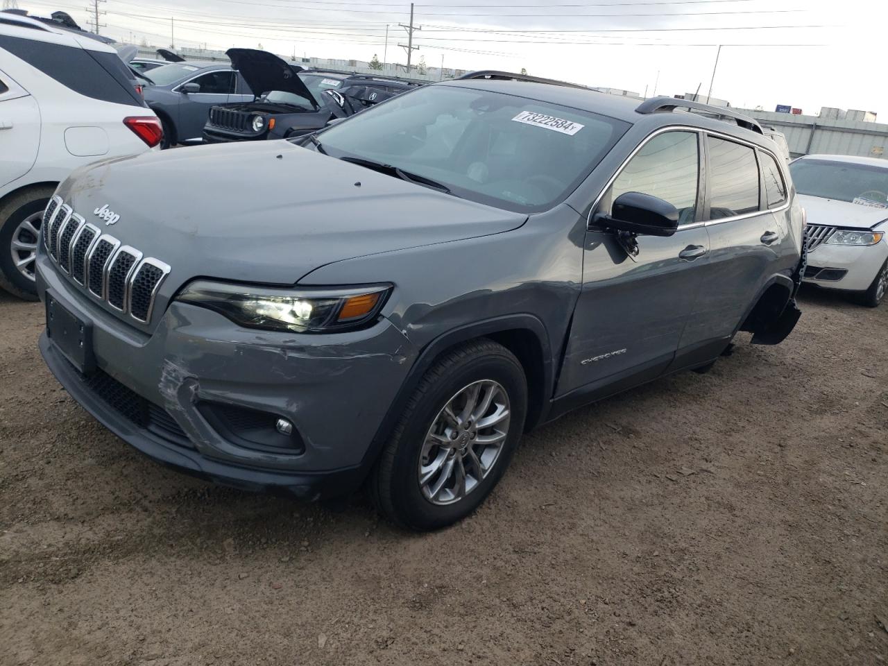 2022 JEEP CHEROKEE LATITUDE LUX VIN:1C4PJMMXXND507952
