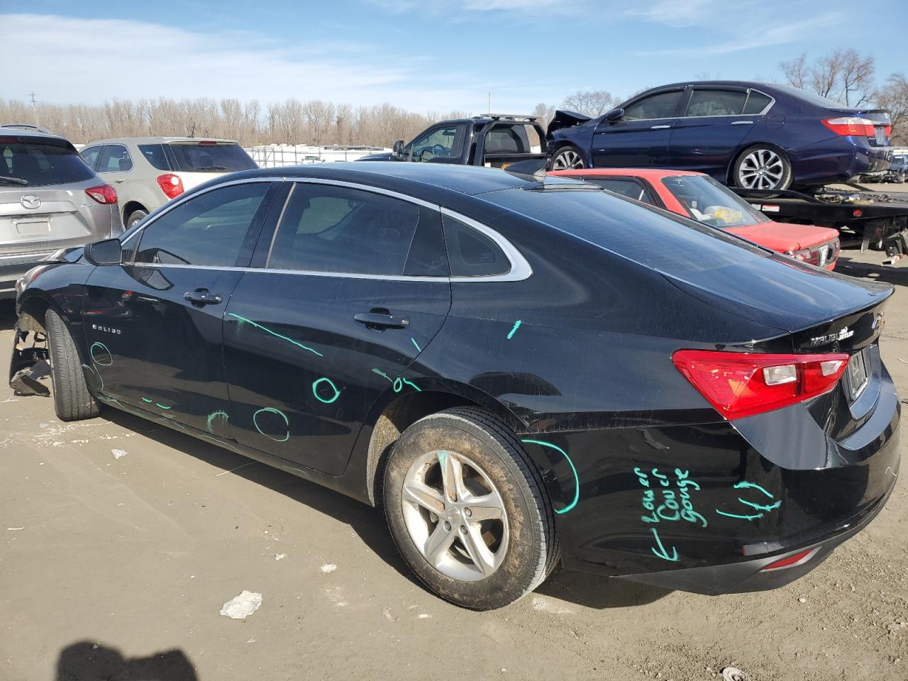 2023 CHEVROLET MALIBU LS VIN:1G1ZB5ST4PF123354