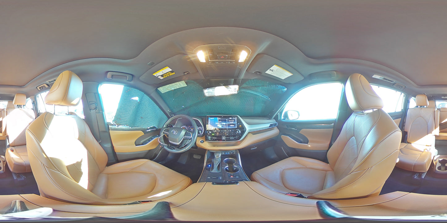 2022 TOYOTA HIGHLANDER PLATINUM VIN:5TDFZRAHXNS103035