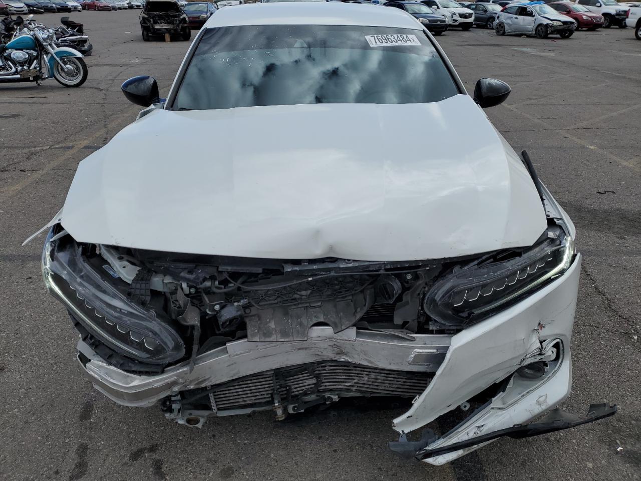 2022 HONDA ACCORD SPORT VIN:1HGCV1F35NA032936