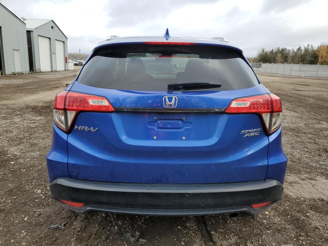 2022 HONDA HR-V SPORT VIN:3CZRU6H22NM104833